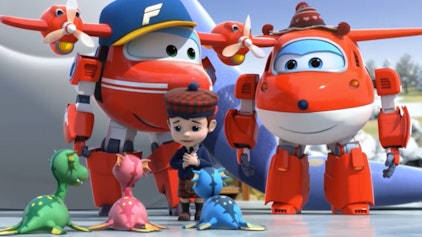 Super Wings Loch Ness friert zu!