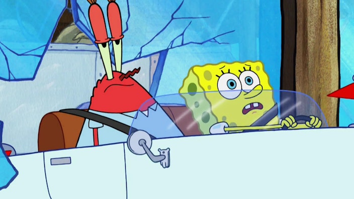 SpongeBob Schwammkopf Fahrschule Krabs