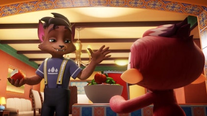 Die Supermonster - Monstertiere Melasses Apfeljagd