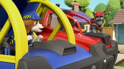 Rubble & Crew - Kurze Clips Ein Haus wird versetzt