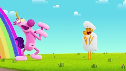 Karate Schaf Wolf im Einhornpelz