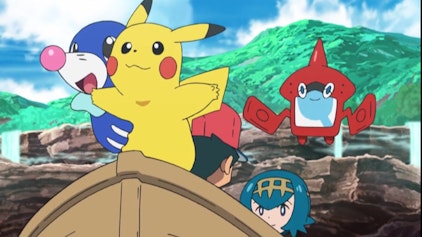 Pokémon - Die TV-Serie: Sonne & Mond Kleinfisch, große Beute!