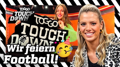 TOGGO Touchdown Wir feiern Football!