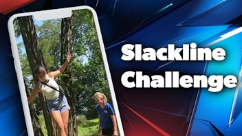 Ninja Warrior Academy Shorts Slackline Challenge