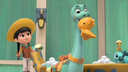 Dino Ranch Der Dino-Badetag