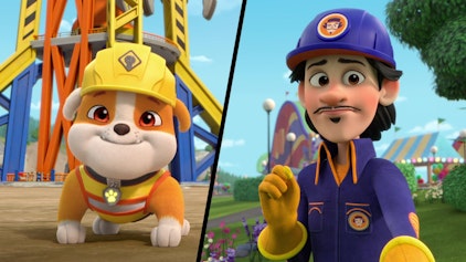 Rubble & Crew Die Crew baut ein riesiges Schildkrötenhaus