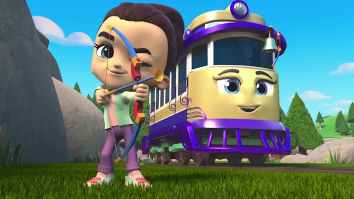 Mighty Express - Kurze Clips Pennys erster Besuch im Camp