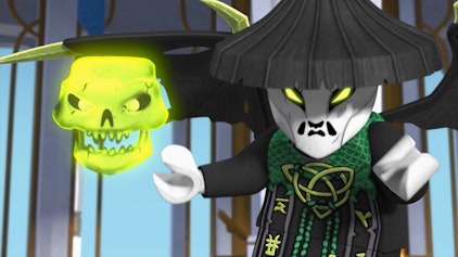 Ninjago - Abenteuer in neuen Welten Der Totenkopf-Zauberer
