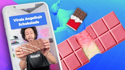 Hypezeit Shorts Test: Virale Angelhair Schokolade