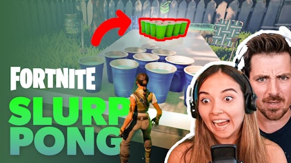 Komplett eskaliert Slurp Pong...ist...einfach...so... | FORTNITE