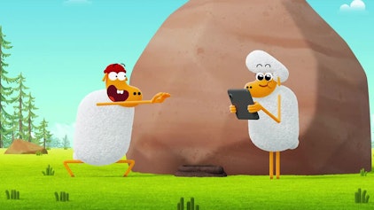 Karate Schaf Die Wolf-Überwachung