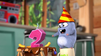 Grizzy & die Lemminge Happy Birthday Lemming!