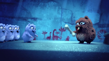 Grizzy & die Lemminge Steinzeit-Lemminge