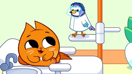 Pikwik Pack Stella hat Zahnschmerzen