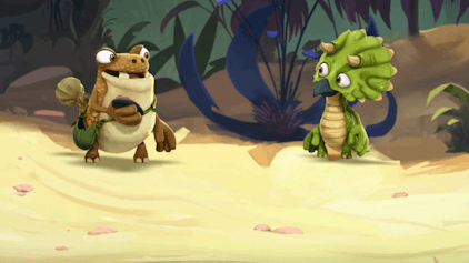 Gigantosaurus Bitte keine Blumen pflücken!