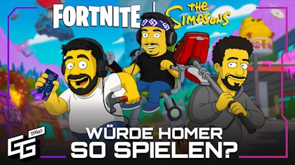 Fortnite Fortnite wie die Simpsons spielen! | Fortnite Simpsons