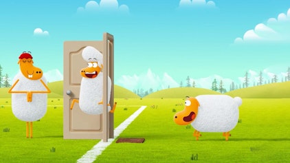 Karate Schaf Klopf, klopf...