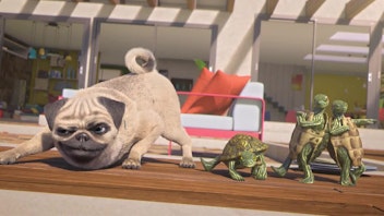 Mighty Mops Unter Hypnose