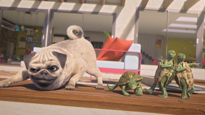 Mighty Mops Unter Hypnose