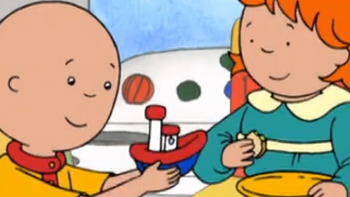 Caillou Ein ganz besonderes Geschenk