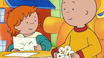 Caillou Schneeflocken / Caillou schießt. Und Tor! / Caillou geht Schlitten fahren