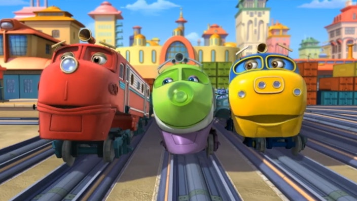 Chuggington - Die Loks sind los! Rolle sanft und nicht hart!