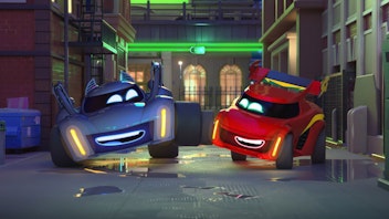 Batwheels Acht Räder sind besser als vier