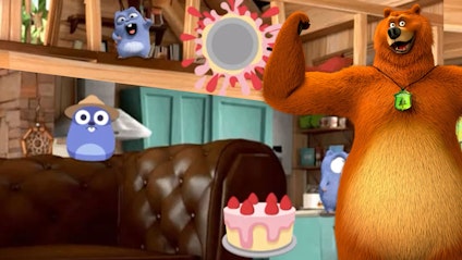 Grizzy & die Lemminge Tortenschlacht