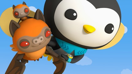 Die Oktonauten auf dem Festland Die Flughunde