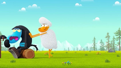 Karate Schaf Uralter Wolf