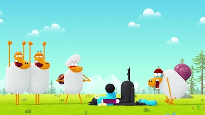 Karate Schaf Nicht-So-Superheld