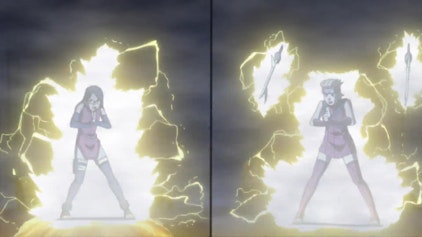 Boruto: Naruto Next Generations Sharingan gegen Blitzschwert Kiba