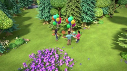 Rubble & Crew Die Crew baut Wegweiser