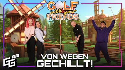 Komplett eskaliert Wir dachten, Golf ist entspannt?!