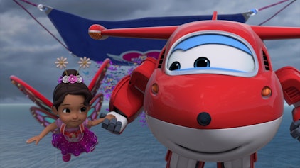 Super Wings Rettet die Schmetterlinge
