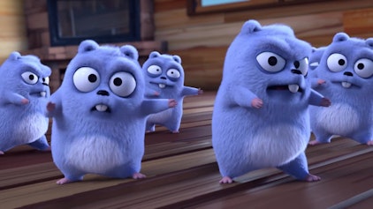 Grizzy & die Lemminge Lemming-Karussell