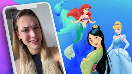 Hypezeit Shorts Disney Prinzessin Filter