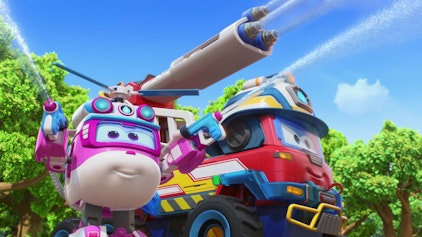 Super Wings Feuer im Regenwald