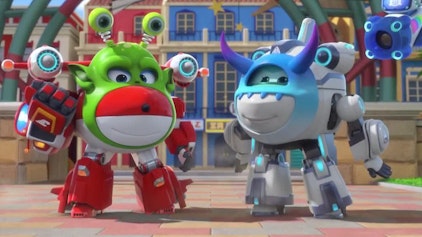 Super Wings Besuch aus dem Weltall